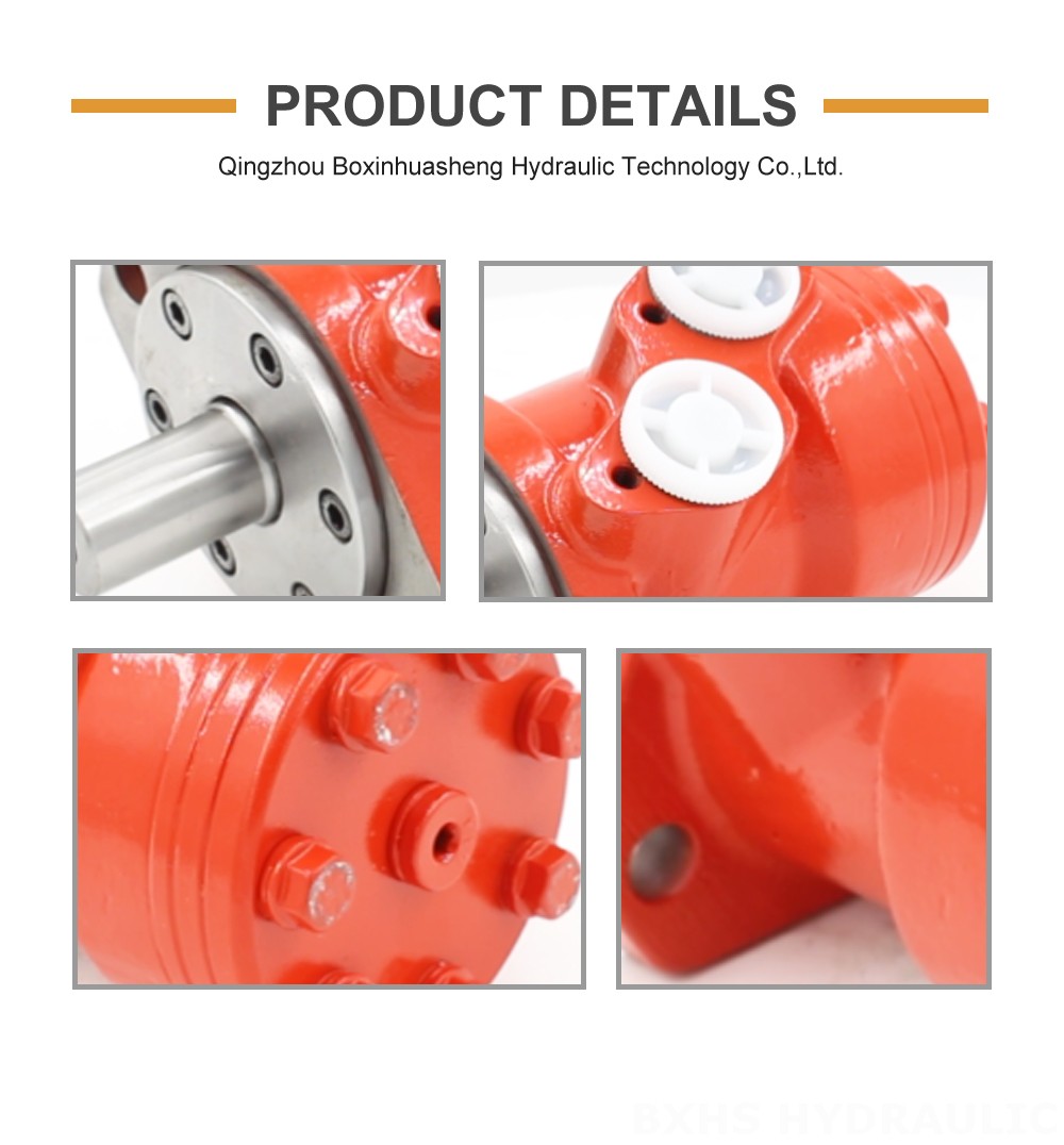 BMP_Cycloid Hydraulic Motor 50 cc/r 38 Lpm Hydraulic Motor detailed image